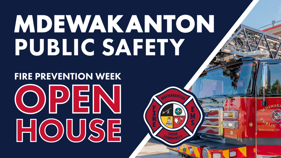 Fire Prevention Week Open House Mdewakanton Public Safety