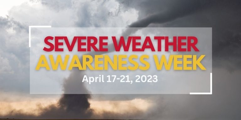 SMSC Recognizes Severe Weather Awareness Week - Mdewakanton Public Safety